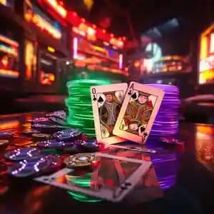 alx777 Kembang Kempis card game interface showing draw sequence and payout calculation